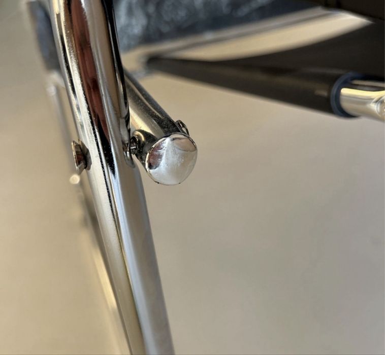 Fotel Krzesło Chair Wassily Nowy Wysoka Jakość Bauhaus Stalowy