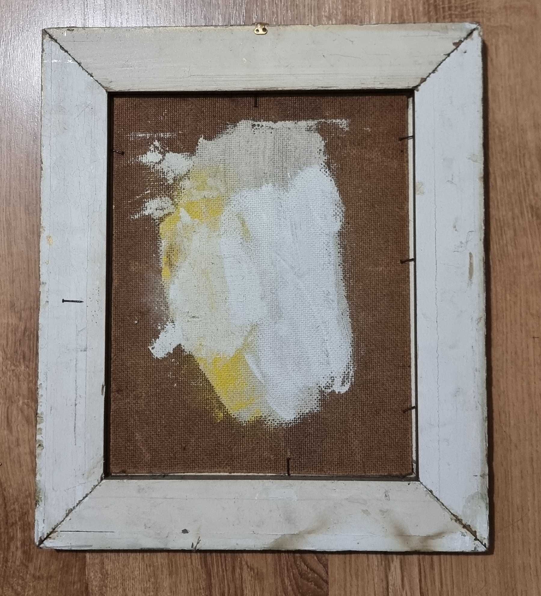 Obraz olejny Lublina – sygnowany „T. Sz.”, rok 1975