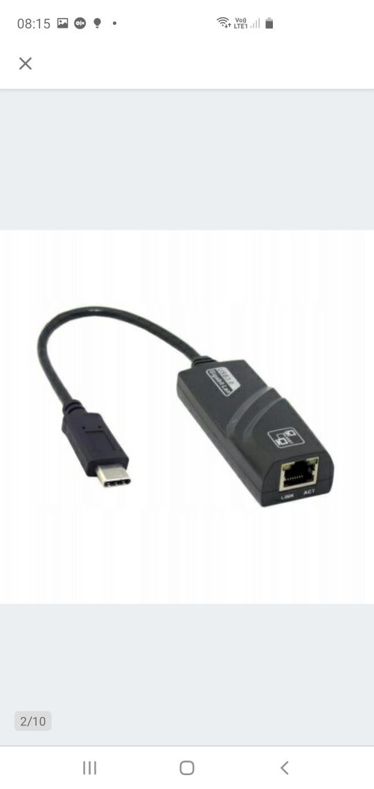 Karta sieciowa Lanberg Ethernet (RJ-45) 1000 Mbps