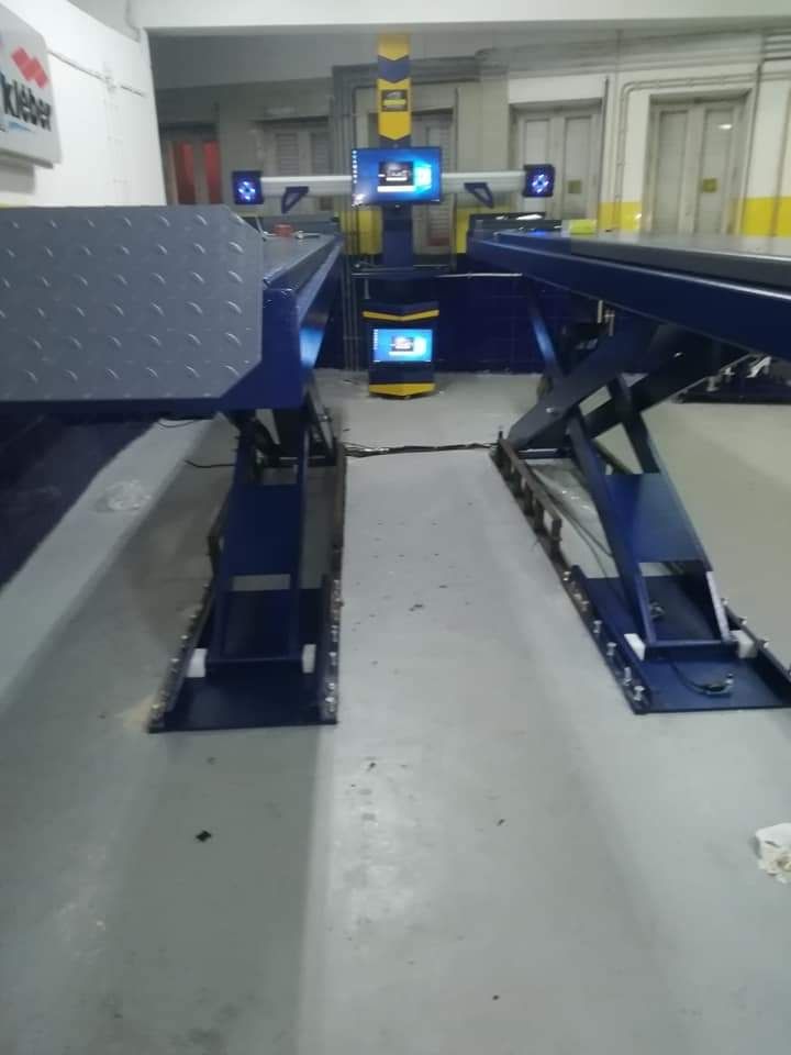 Elevador de alinhamento de 5.5 ton,montagem incluida