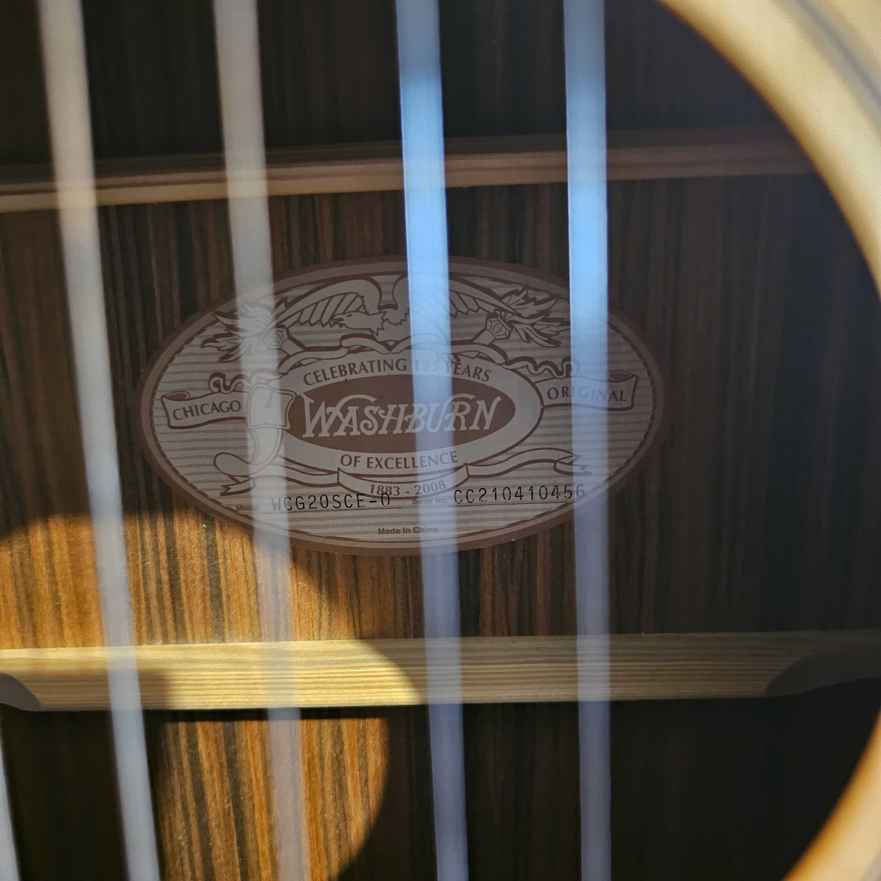 Gitara elektroakustyczna Washburn WCG20SCE-0