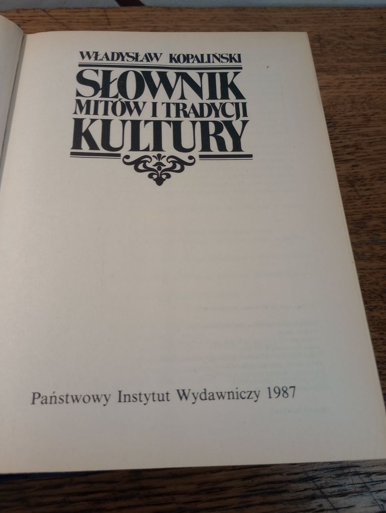 Słownik mitów i tradycji kultury. Władysław Kopaliński