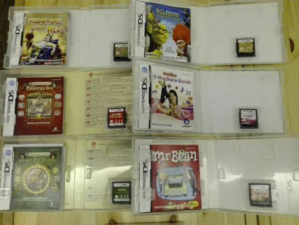 Vendo pack 2 jogos para a Nintendo DS (ou individualmente)