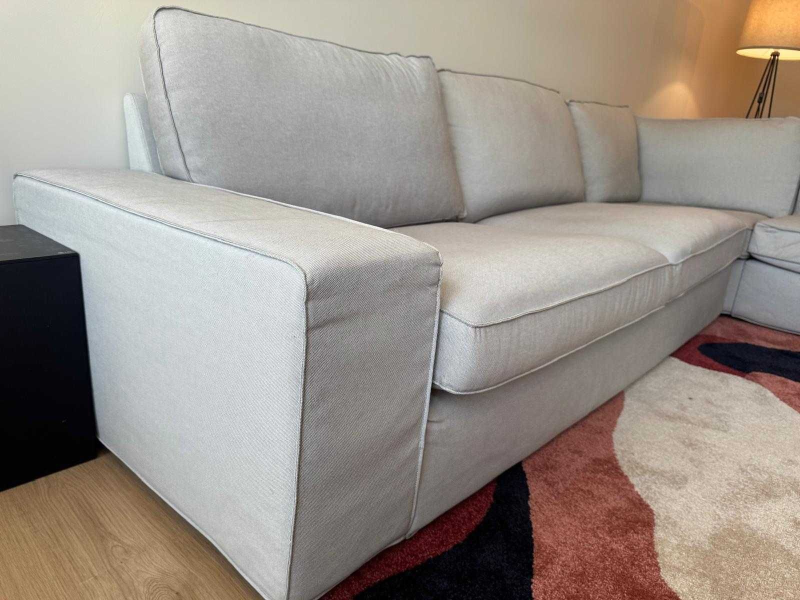 Sofá de Canto com 5 lugares - IKEA Kivik