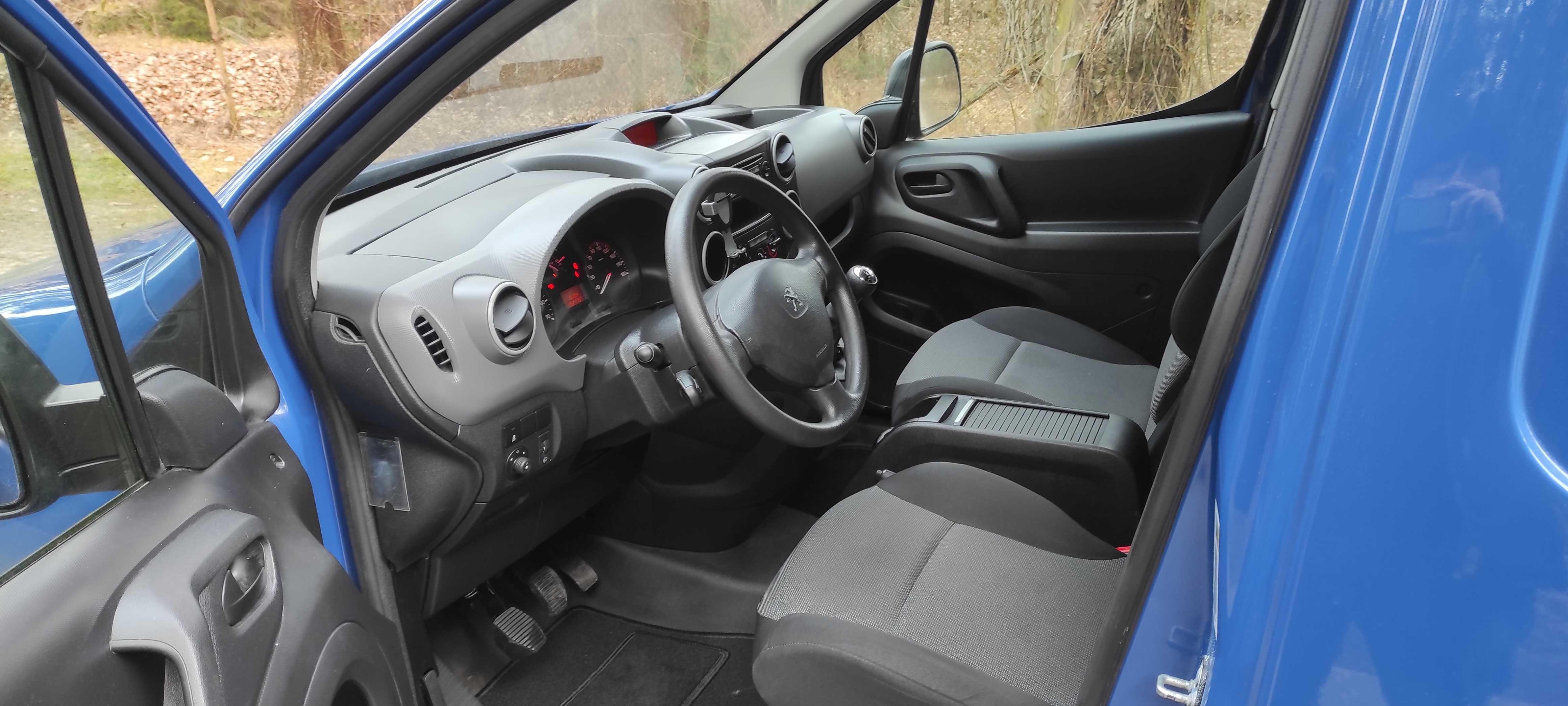 Peugeot Partner III 1.6 hdi 2018r Klimatyzacja Tempomat Otwierany Dach