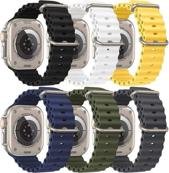 Ремінець Ocean Band силікон для Apple Watch ремешок силиконовий