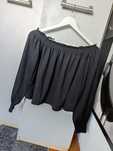 Czarna bluzka hiszpanka H&M L 40