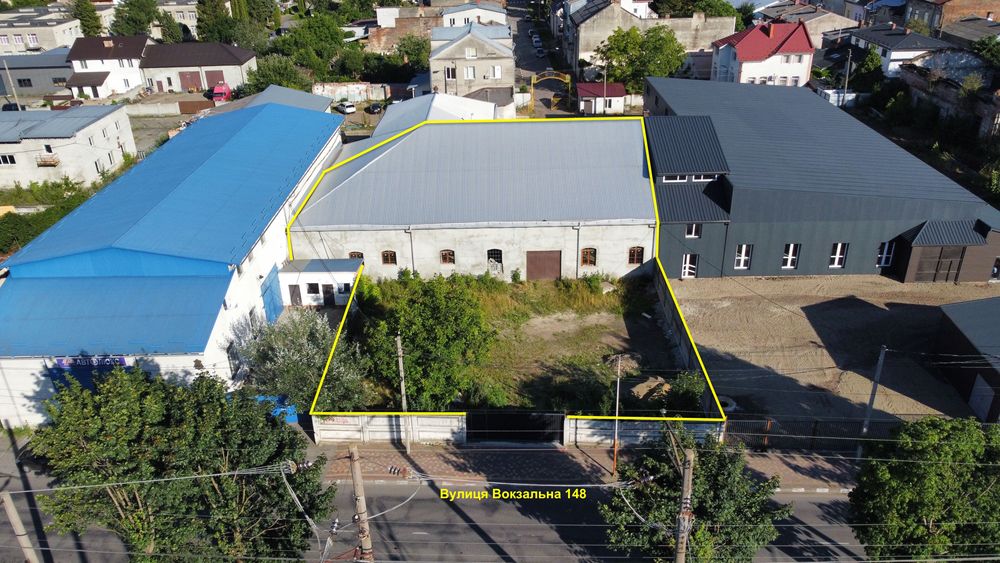 Продаж КОМЕРЦІЙНОГО Приміщення 300 м² + 5,5 соток ділянка