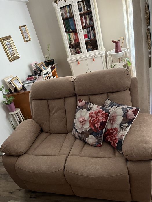 Sofá de 2 lugares reclinável