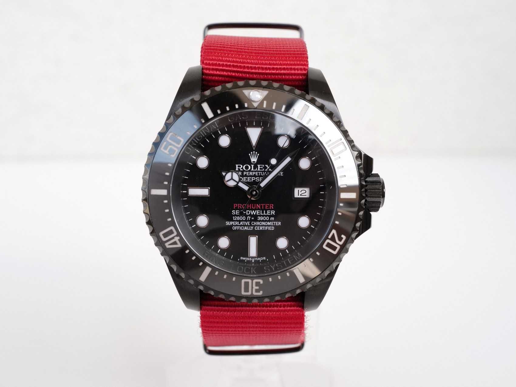 Rolex Deepsea 44 Pro Hunter Single Red Military Limited Edition of 100