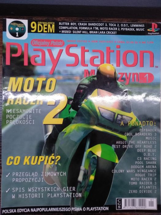 Playstation magazyn numer 1/99