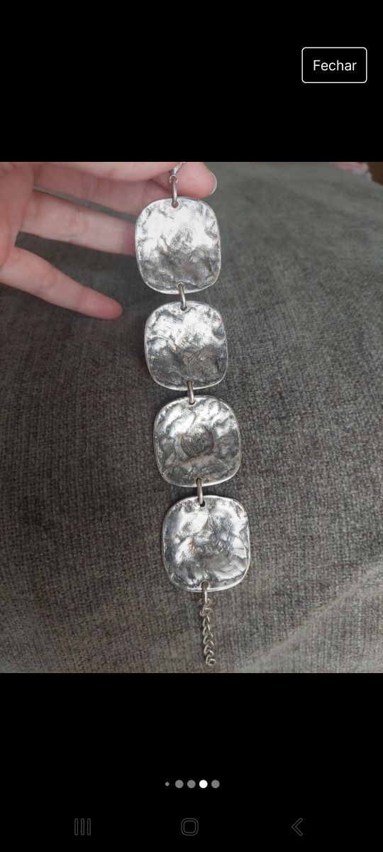 Pulseira de prata