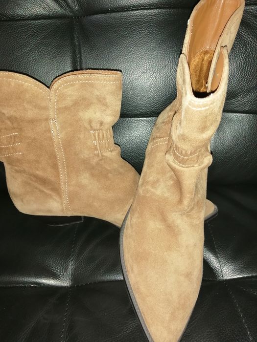 GINO ROSSI botki skórzane  r 39