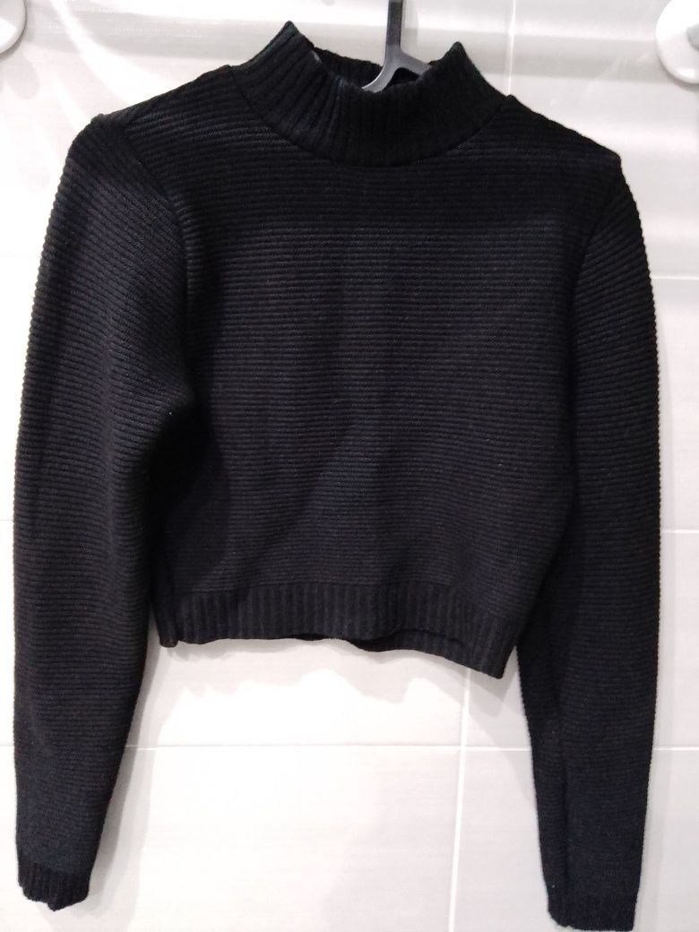 Sweterek damski czarny rozmiar S/36