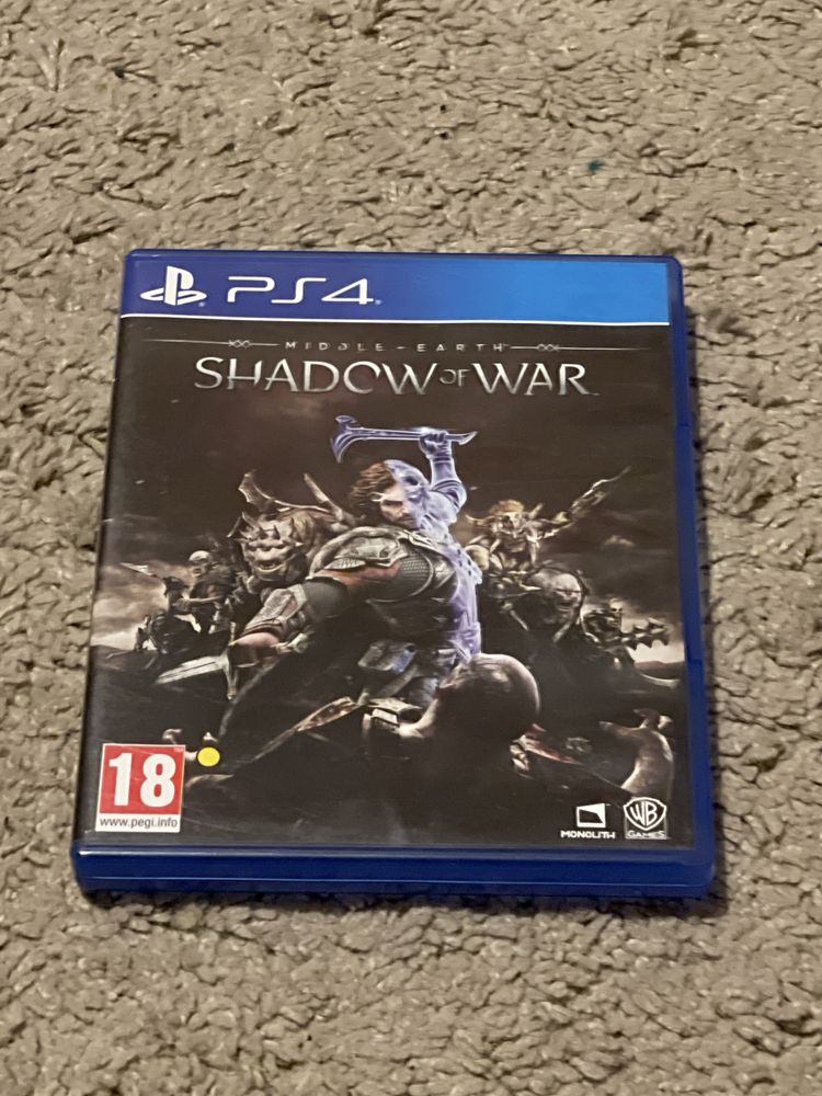 Middle Earth Shadow of War PS4