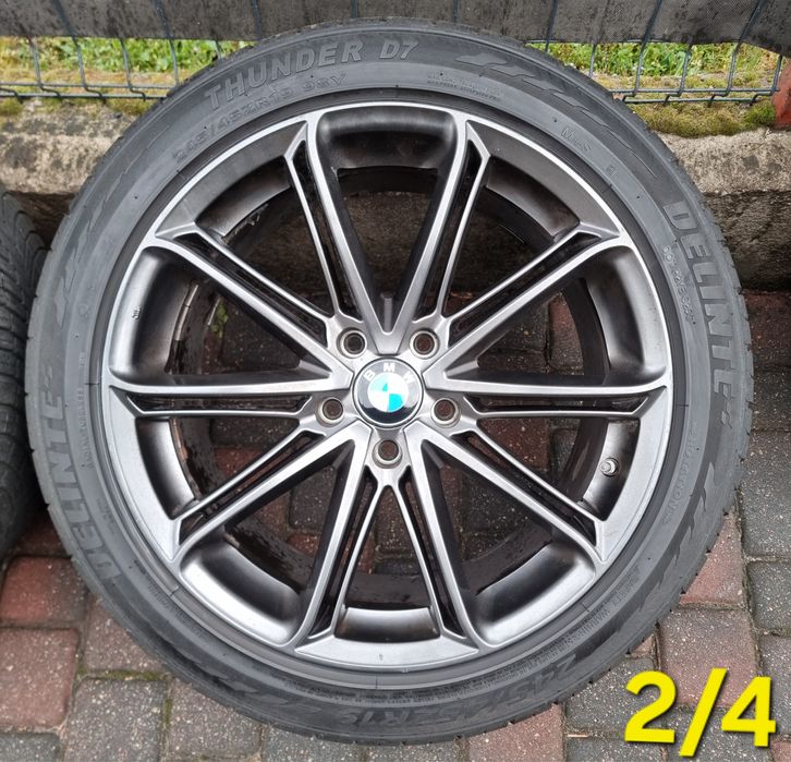 19 cali felgi koła do BMW F10 F11 F01 F07 F25 5x120 ET35 8.5J Tesla S