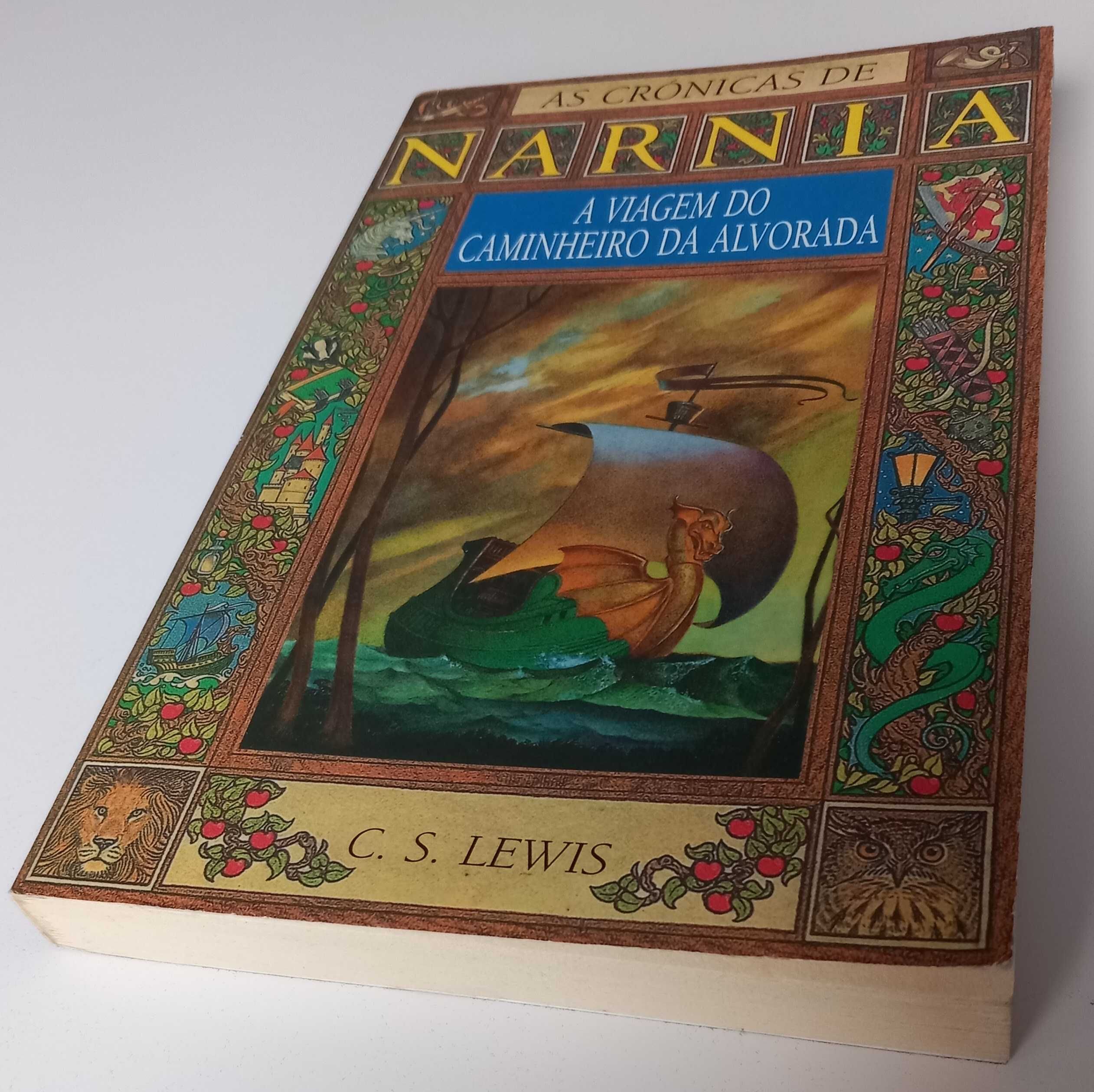 Crónicas de Narnia 1as Ed. Gradiva CS Lewis, Colecionadores/Collectors