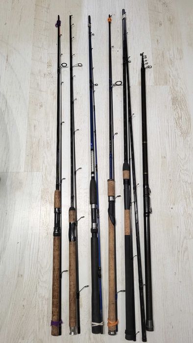 Spinning match teleskop feeder bolonka  wędki kołowrotek shimano jaxon