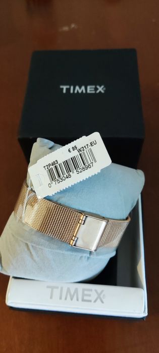 Relógio Timex rosa gold