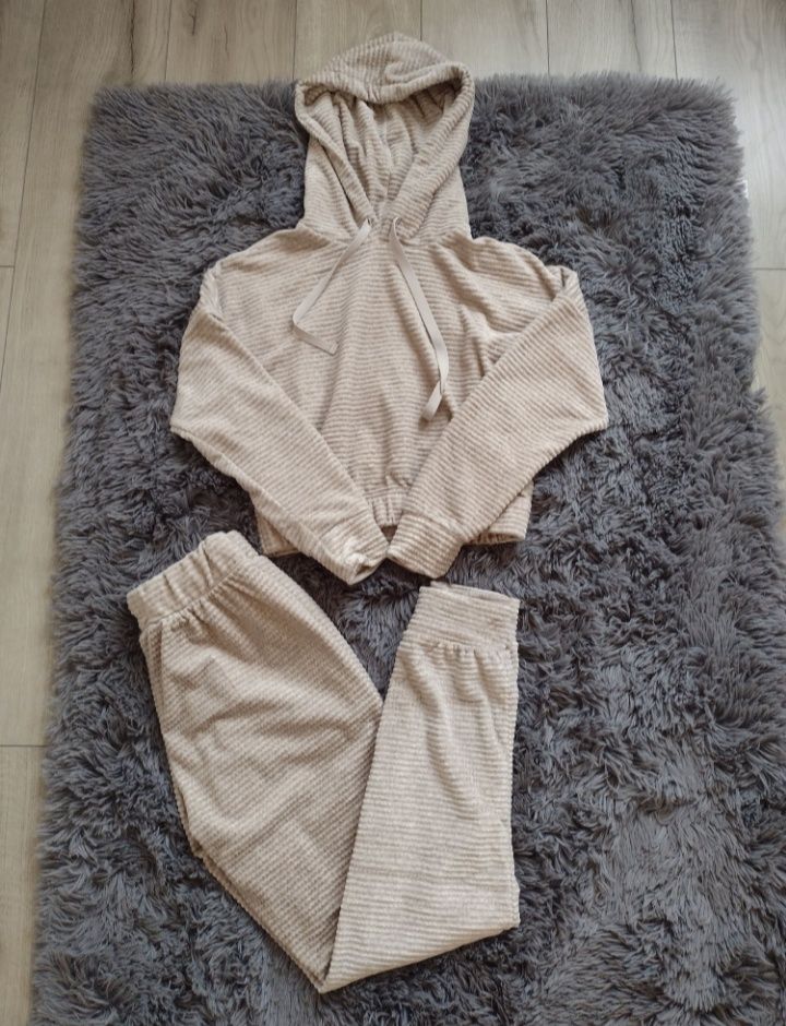 Damski zestaw piżama Reserved beżowa XS S