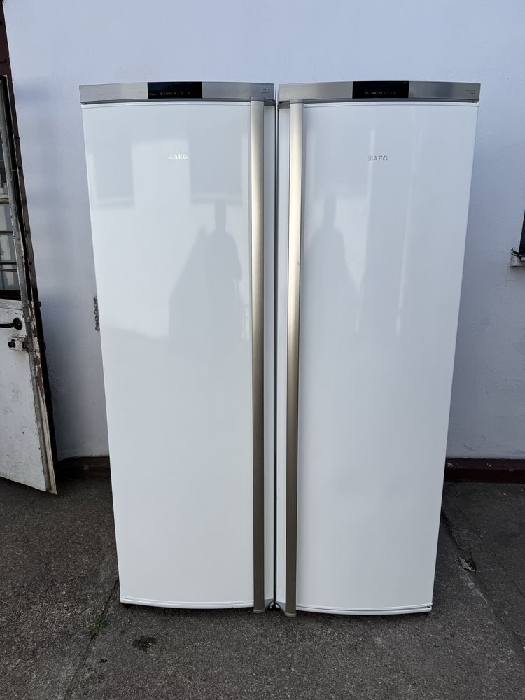 Zestaw Chłodziarka+Zamrażarka AEG No Frost A++ 185cm. Gwarancja