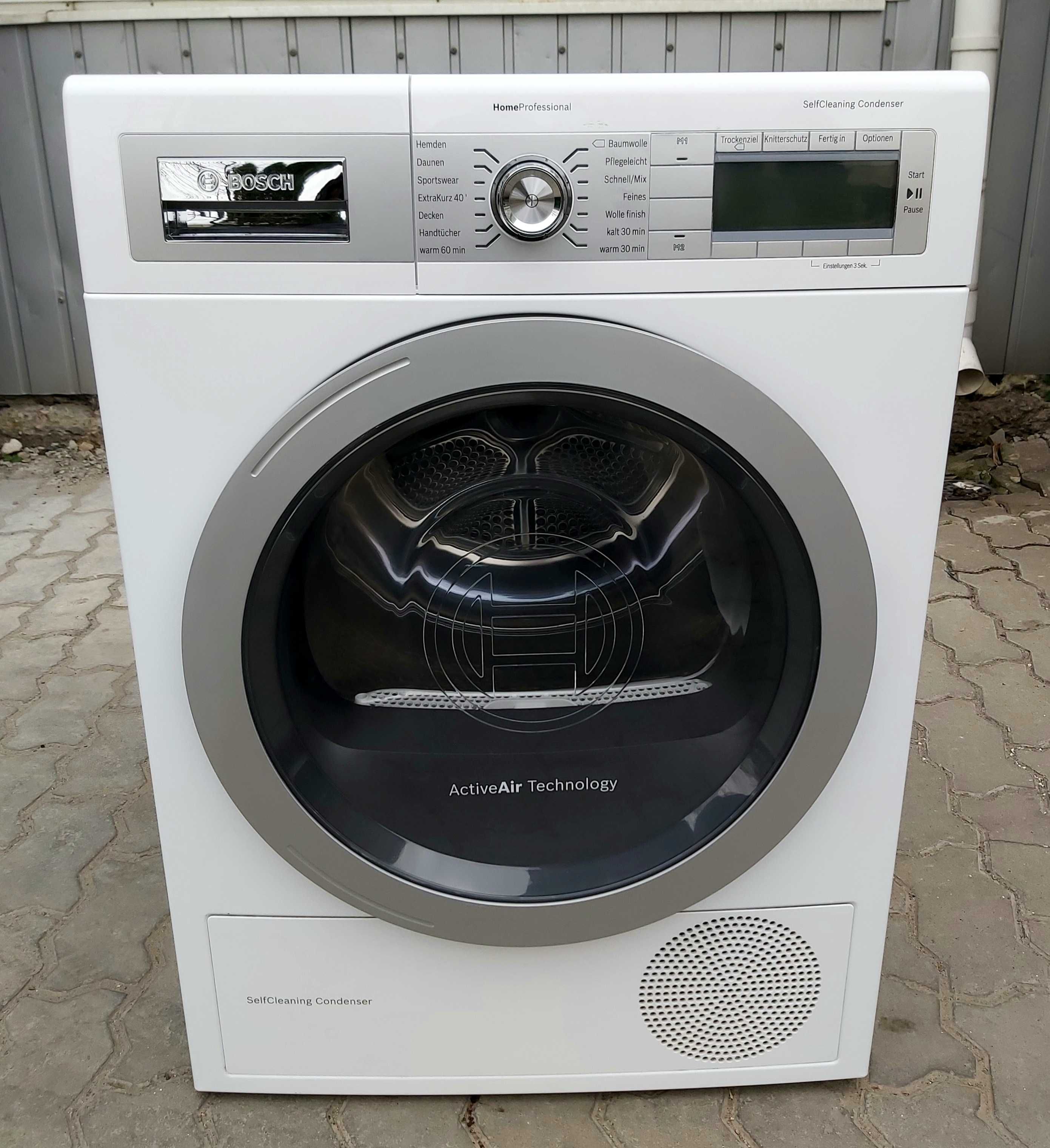Сушильная машина Bosch HomeProfessional SelfCleaning Condenser A++ 8кг