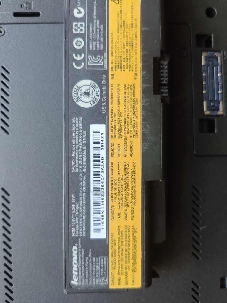 Lenovo l540 i5 8 GB RAM, SSD 256, stacja dokują, zasilacz