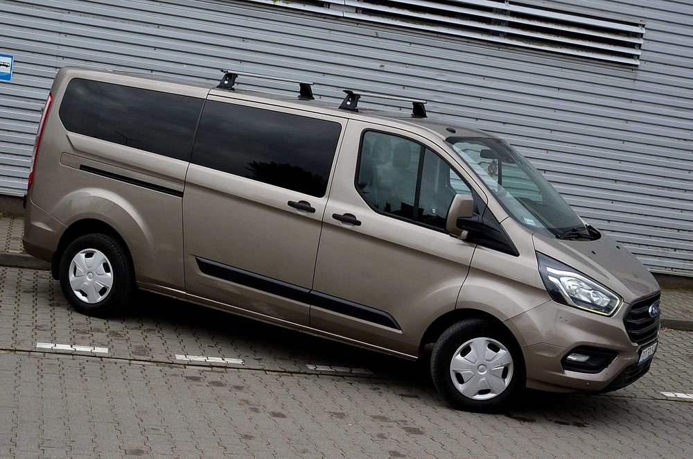 Ford Transit Custom* 2019r.* Automat* 9-cio osobowy*Salon Polska* LONG