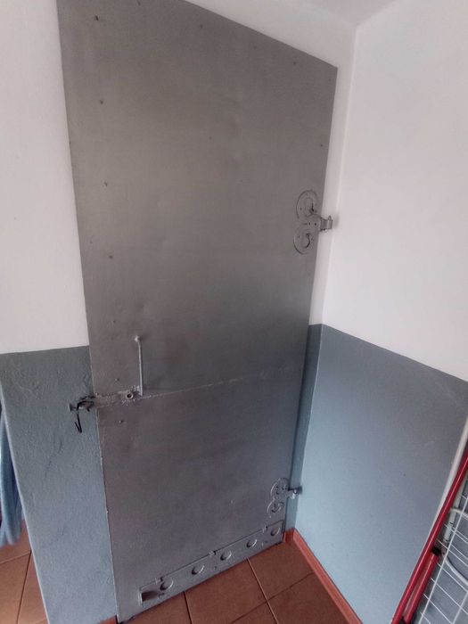 Drzwi stabilne stalowe wędzarnia