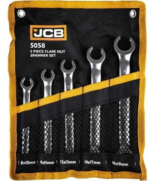 Набір розрізних ключів в чохлі JCB Tools JCB-5058P Ключи разрезные