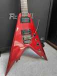 Gitara elektryczna Dean Razorback V Dime Czerwony metallic bdb