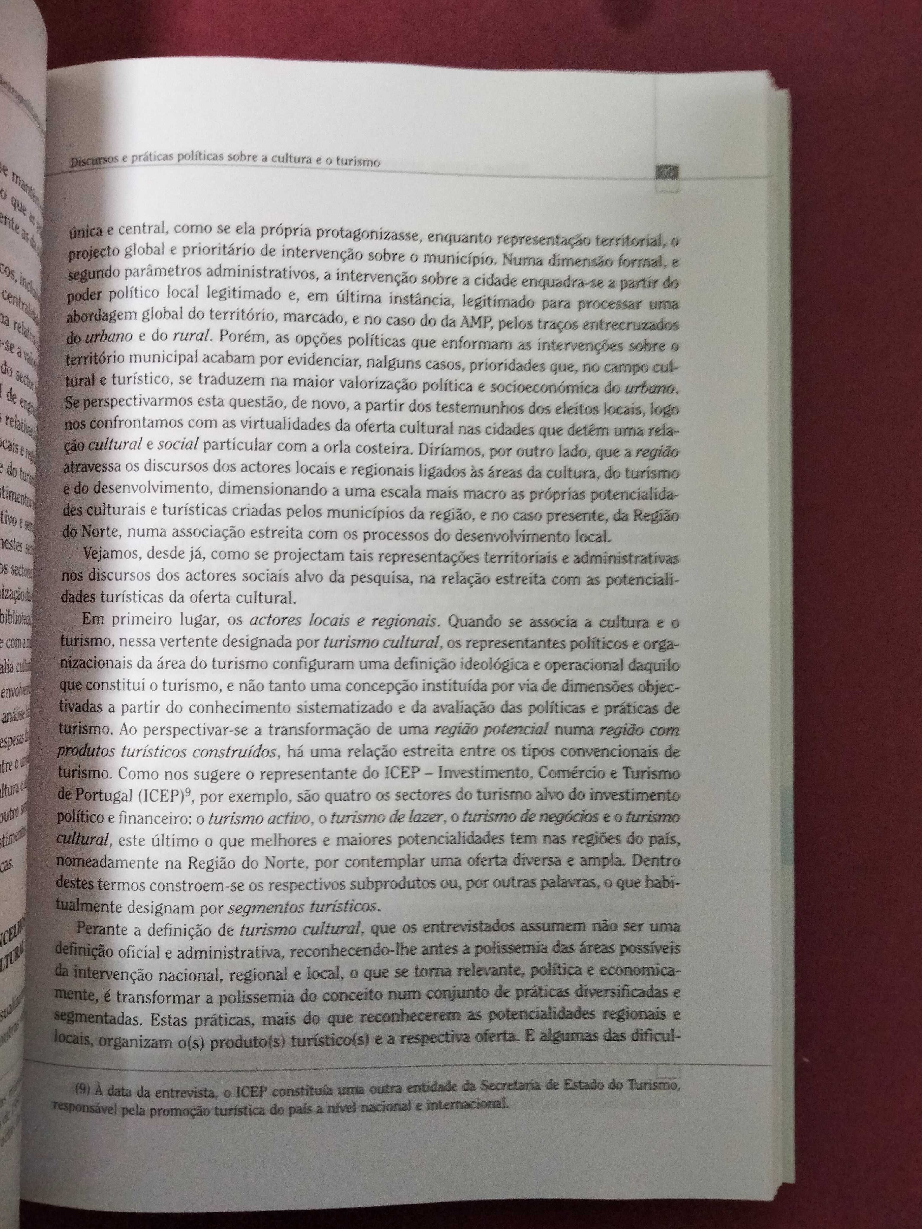 Políticas Culturais, Turismo e Desenvolvimento Local...