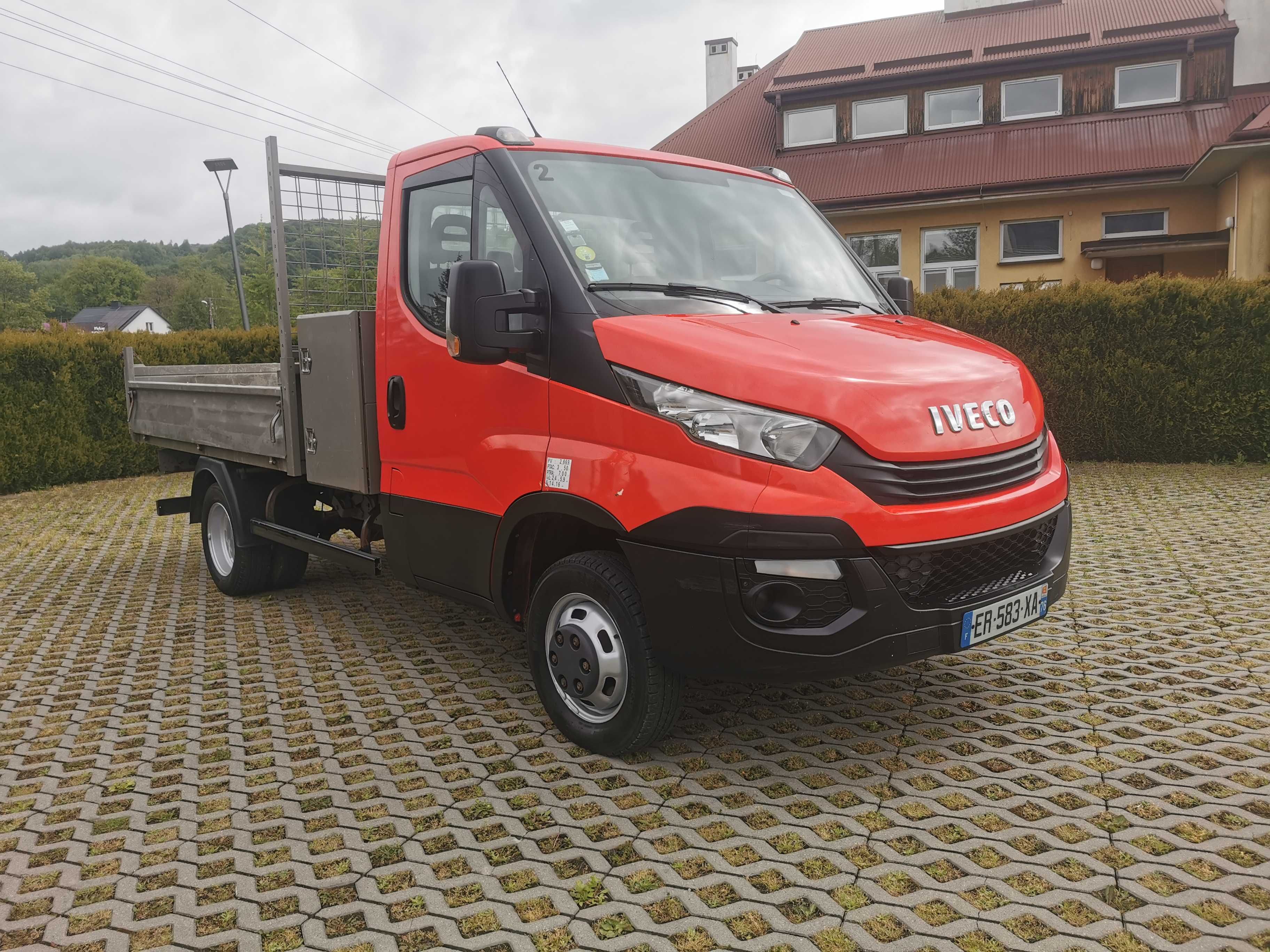Iveco wywrotka 35c12 klima tempo bezwypadkowe super stan fv 23%