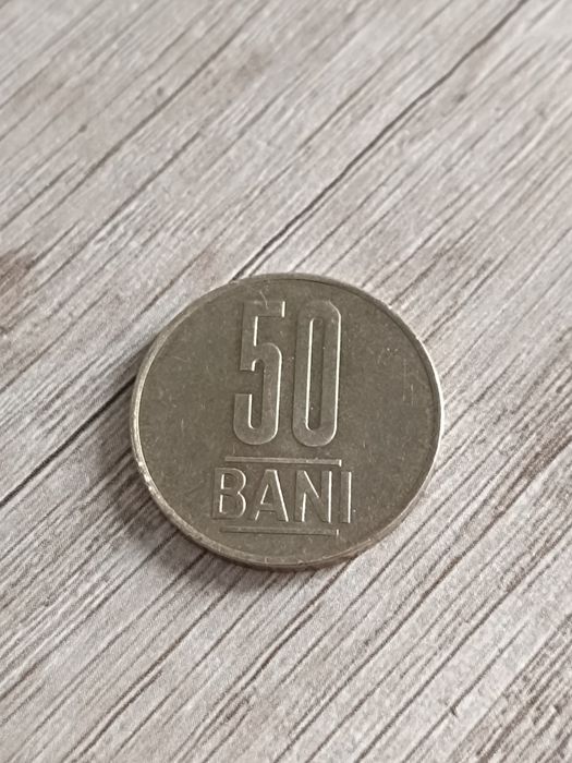 Moneta obiegowa 50 Bani Rumunia Romania 2024 Lej Rzeszów