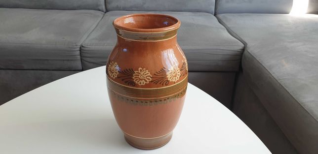 Starocie z Gdyni - Stare naczynia - wazon ceramiczny