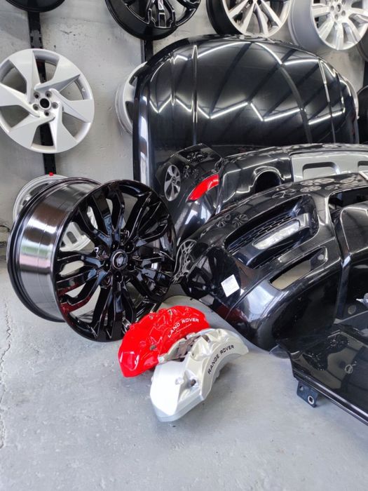 Land Rover Range Rover Sport капот бампер фара