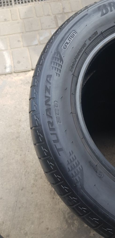 205/60R16 Bridgestone turanza літо комплект