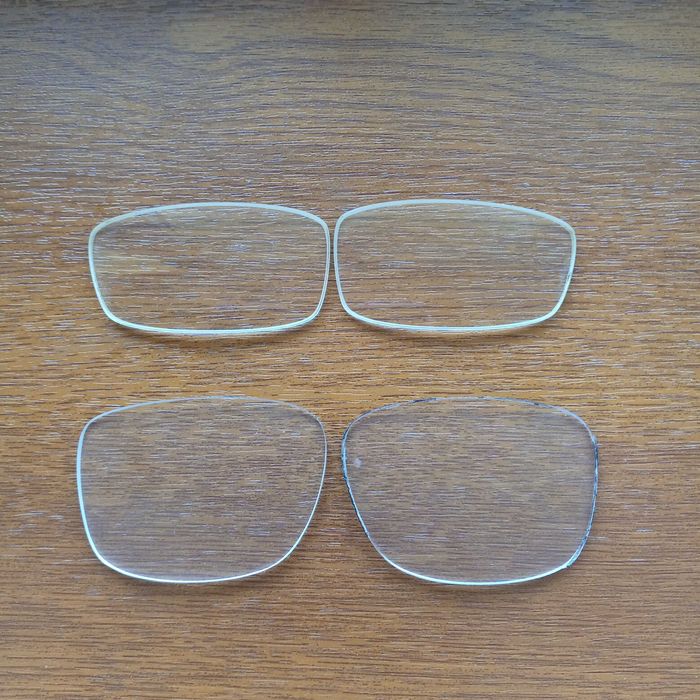 Лінзи скляні з окулярів