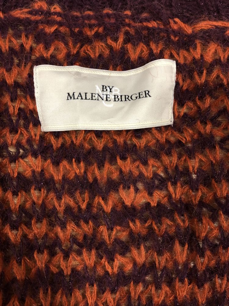 By Malene Birger roz. XS damski dłufi sweter z moheru