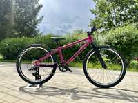 Nowy lekki rower Kubikes 24L pink lasur rowerek dziecięcy 24”