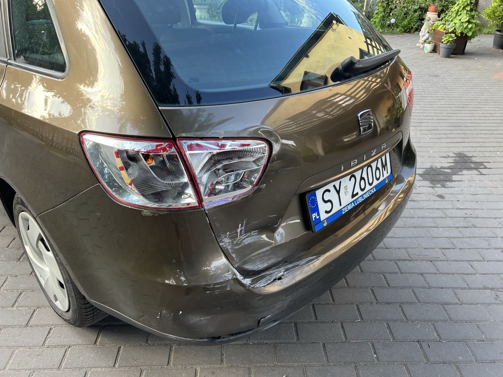 Seat Ibiza / 1.2 TSI / LPG  / Zadbany / Po małej kolizji