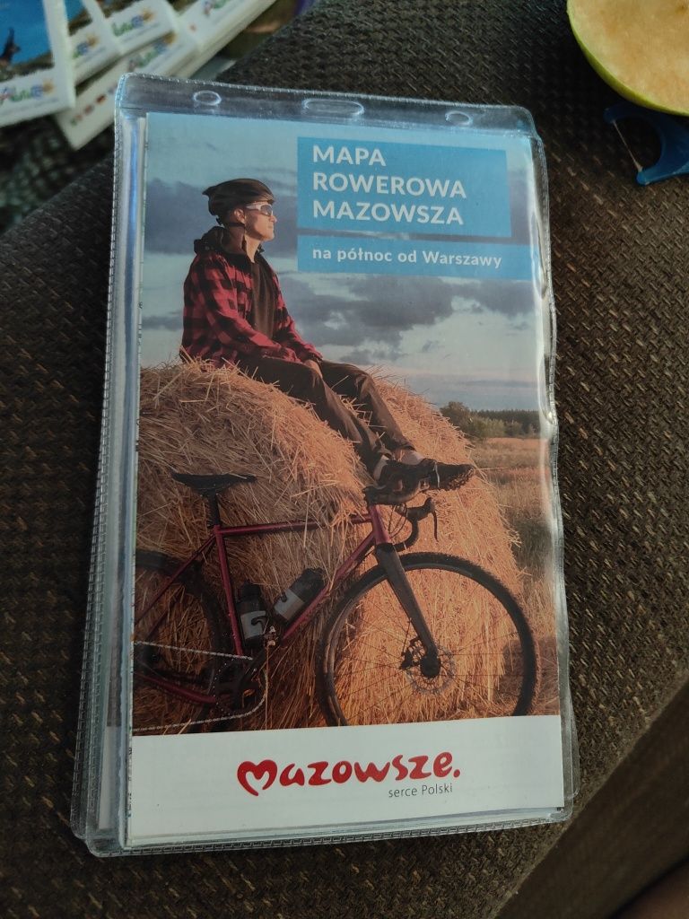 Mapa rowerowa Mazowsza