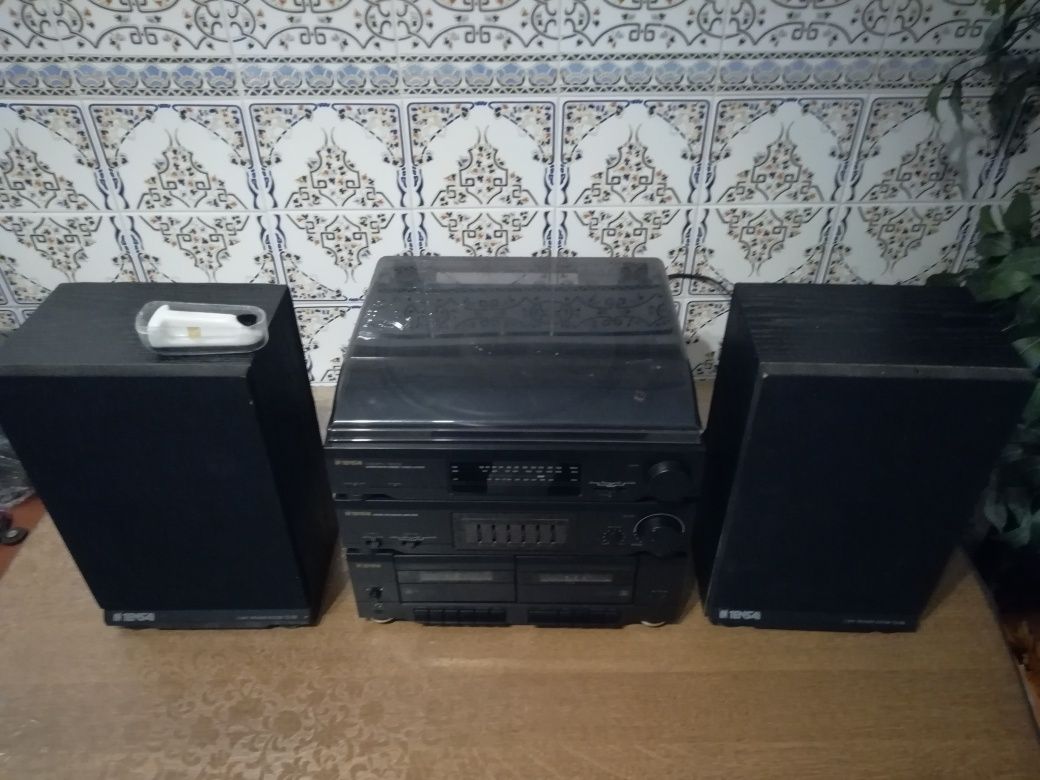 Aparelhagens Discos Rádio e Gravador e Leitor Cassetes