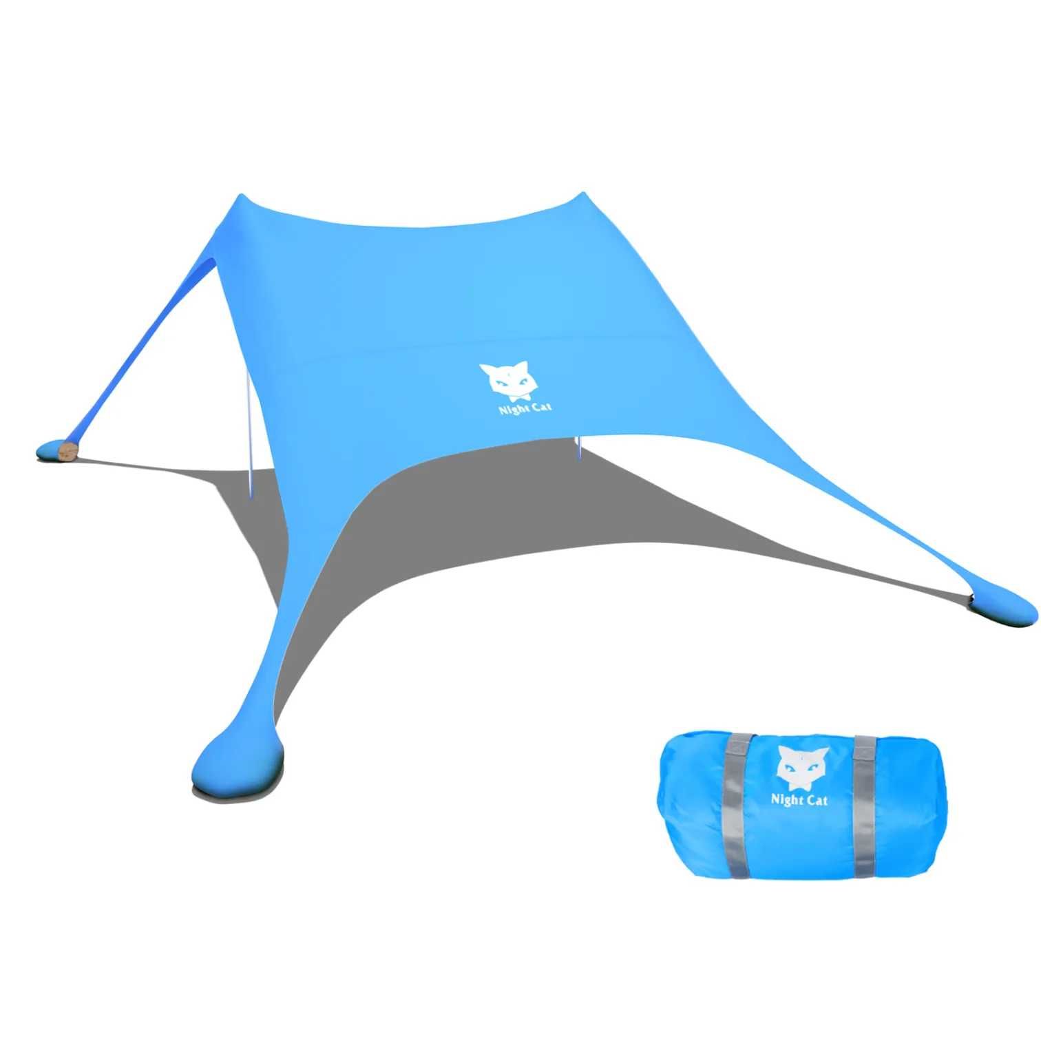 Nowy namiot plażowy szary/ żagiel / plaża/ camping/ Night cat/ 492