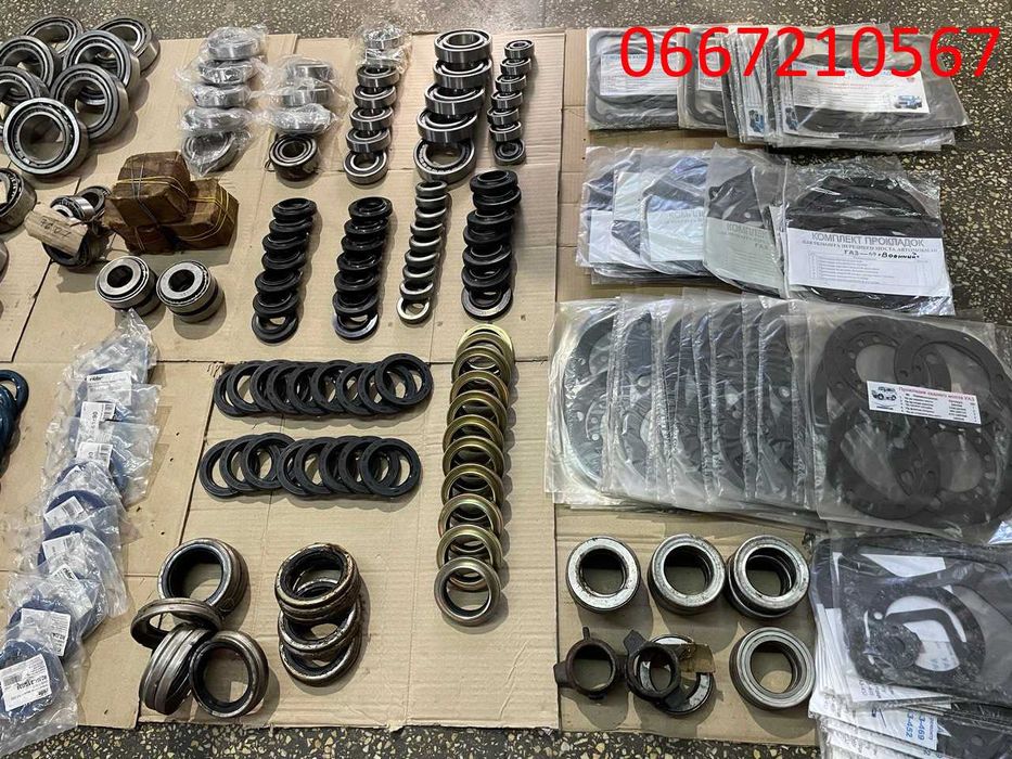 Подшипники, сальники Уаз 452, Уаз 469, Волга, Газ 52, Газ 53, Зіл
