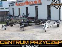 Lorries JETSKI ALUMINIUM SELECT LINE PPA75-4816 750 KG / JETSKI DOUBLE PPA13-6025 1300 KG  Nowa, Stan idealny, Uchylne lampy, Pasy mocujące