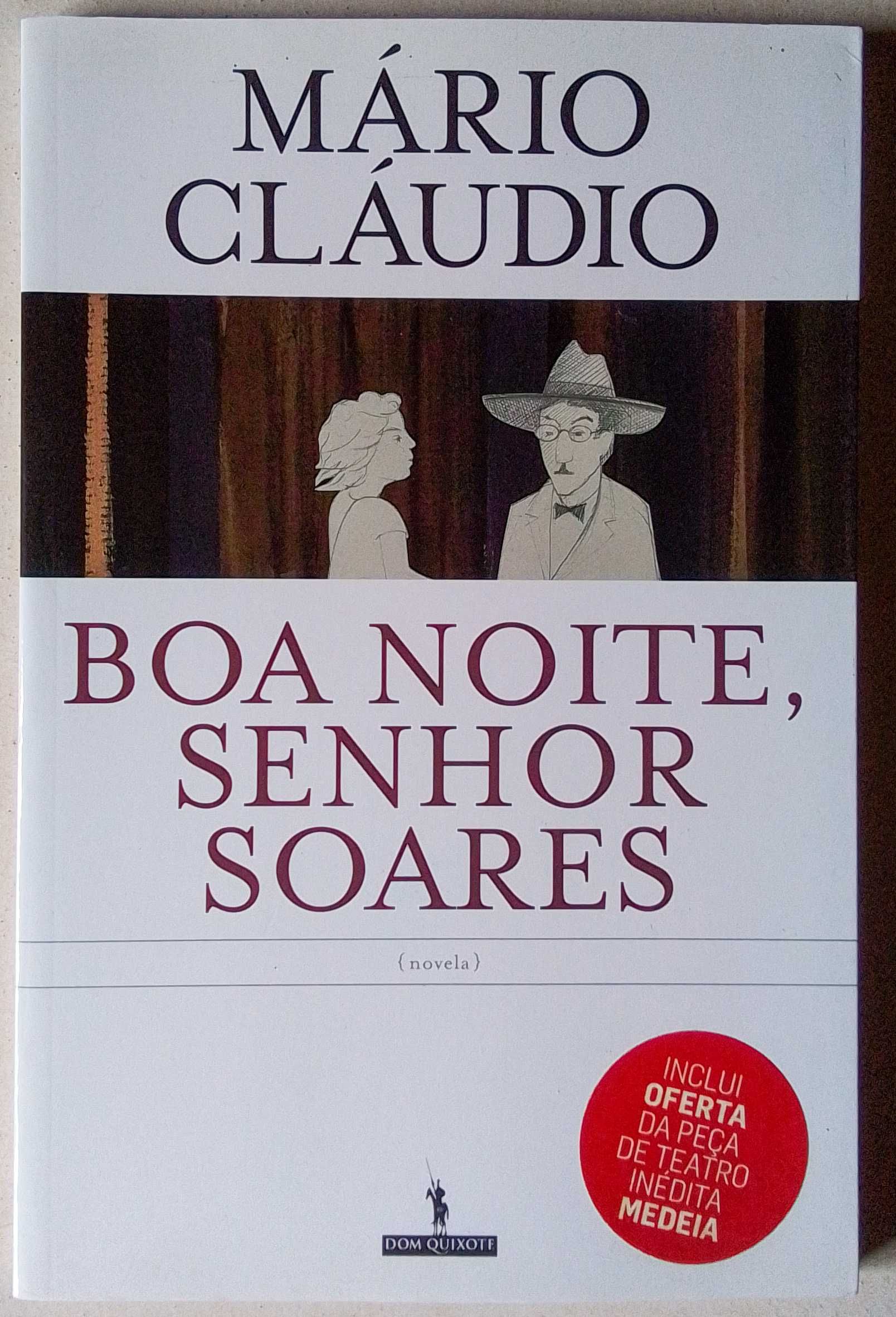 Conjunto de três livros de Mário Cláudio