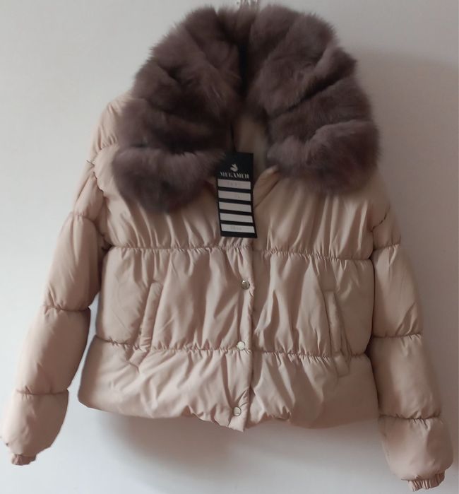 Нова зимова куртка із натуральним хутром