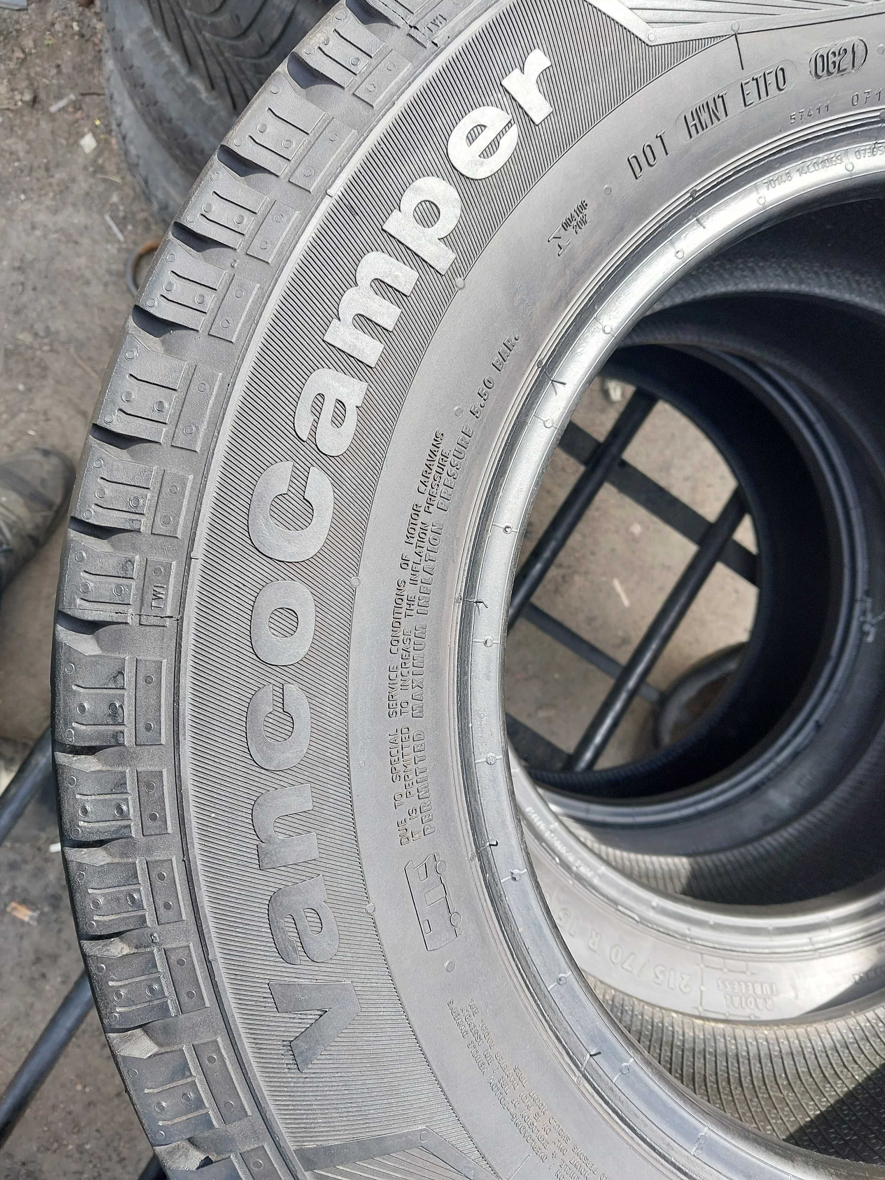 Opony letnie 215.70.15c Bus Continental 2021 rok 850zl komplet