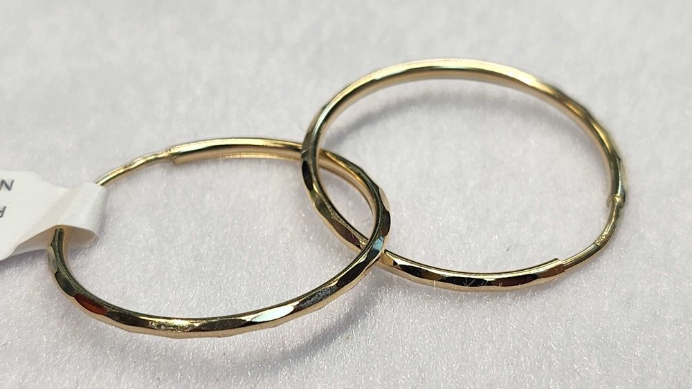 PIĘKNE ZŁOTE KOLCZYKI 585 1,46G Nowe! Best Mobile Lombard Nr.1424